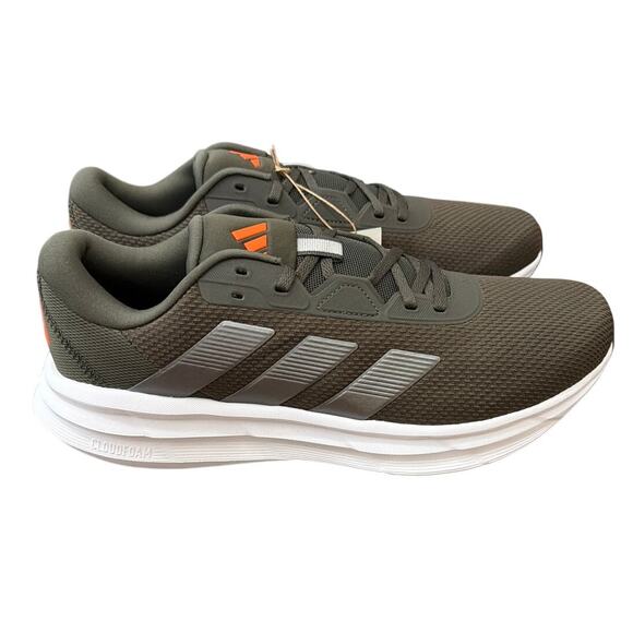 ADIDAS JQ7141 Galaxy 7 Running Shoes Shadow Olive Size 11 WIDE New main image 4